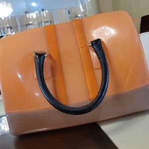Furla Candy Bag w/leather details